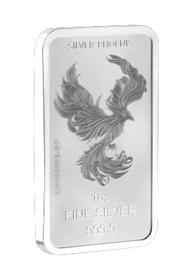 Silver Phoenix Bullion Bar - 1 oz